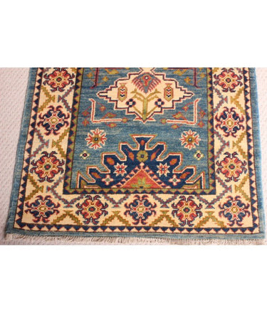 Handmade Afghan Kazak Runner 300x82 at online8 furniture store Auckland