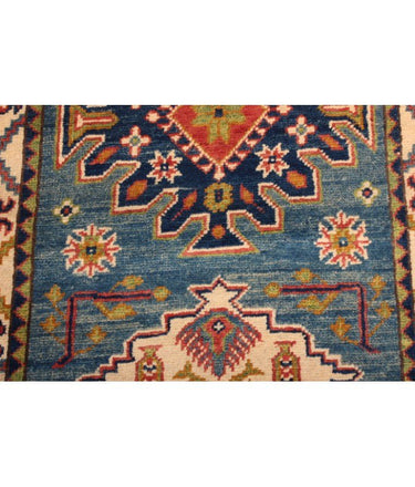 Handmade Afghan Kazak Runner 300x82 at online8 furniture store Auckland