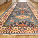 Handmade Afghan Kazak Runner 300x82 at online8 furniture store Auckland