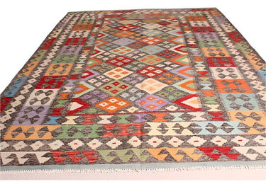 Handmade Afghan Kilim Rug 310x210 at online8 furniture store Auckland