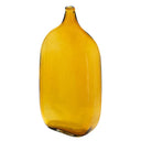 Handmade Glass Vase Ochre Tall at online8 furniture store Auckland
