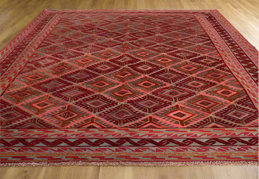 Handmade Oriental Moshwani Kilim Rug 200x160 at online8 furniture store Auckland