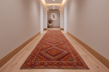 Handmade Oriental Moshwani Runner 380x75 at online8 furniture store Auckland