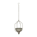 Hanging Antiqued Metal Planter at online8 furniture store Auckland