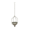 Hanging Antiqued Metal Planter at online8 furniture store Auckland