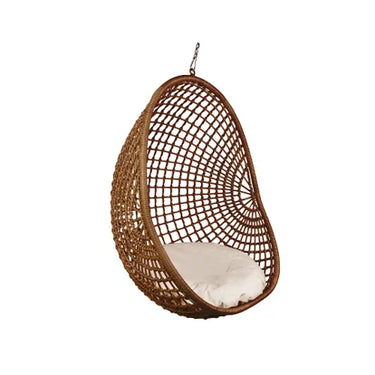 Hanging Pod Chair – Dark Natural at Online8 Furniture Auckland NZ