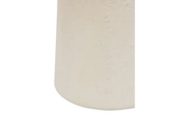 Hannah Side Table - Textured Off White at online8 furniture store Auckland