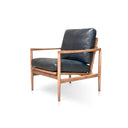 Hans Mid-Century Armchair - Black at online8 furniture store Auckland