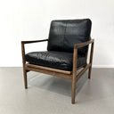 Hans Mid-Century Armchair - Black at online8 furniture store Auckland
