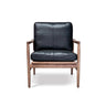 Hans Mid-Century Armchair - Black at online8 furniture store Auckland