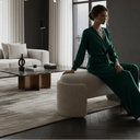 Harbor Bench Seat - Husk at online8 furniture store Auckland