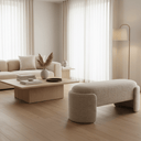 Harbor Bench Seat - Husk at online8 furniture store Auckland