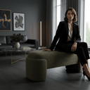 Harbor Bench Seat - Olive at online8 furniture store Auckland