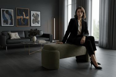 Harbor Bench Seat - Olive at online8 furniture store Auckland