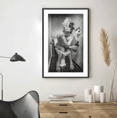Hard Night Framed Wall Art at online8 furniture store Auckland