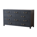 Harlequin 10 Drawer Sideboard - Old Elm at online8 furniture store Auckland