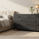 Harlequin 10 Drawer Sideboard - Old Elm at Online8 Furniture Auckland NZ