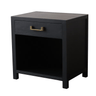 Harlequin Bedside - Elm at online8 furniture store Auckland