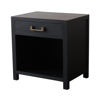 Harlequin Bedside - Elm at online8 furniture store Auckland