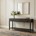 Harlequin Hall Table - Old Pine/Metal Fittings at Online8 Furniture Auckland NZ