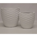 Harlequin Resin Planter - Set of 2 at online8 furniture store Auckland