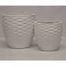 Harlequin Resin Planter - Set of 2 at online8 furniture store Auckland