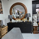 Harlequin Sideboard - Old Pine/ Metal Fitting at online8 furniture store Auckland