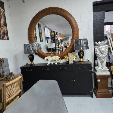 Harlequin Sideboard - Old Pine/ Metal Fitting at online8 furniture store Auckland