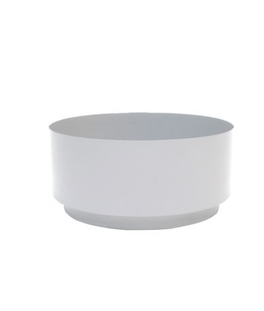 Harlow Grey Gloss Planter at online8 furniture store Auckland