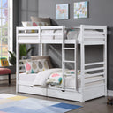 Harriet Bunk Bed with Two Bottom Drawers at online8 furniture store Auckland
