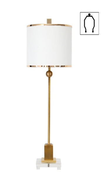 Harriet Table Lamp - 85cm at online8 furniture store Auckland