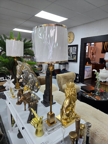 Harriet Table Lamp - 85cm at online8 furniture store Auckland