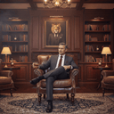 Harrington Buttoned Leather Armchair - Vintage Cigar at online8 furniture store Auckland