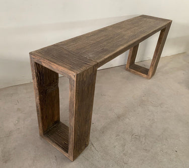 Harvest Console Table - Reclaimed Elm at Online8 Furniture Auckland NZ
