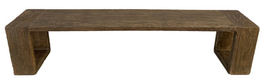 Harvest Reclaimed Elm Bench - 2200mm at Online8 Furniture Auckland NZ