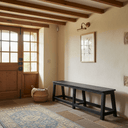 Harvest Wooden Bench - Black at Online8 Furniture Auckland NZ