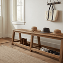 Harvest Wooden Bench - Natural at Online8 Furniture Auckland NZ