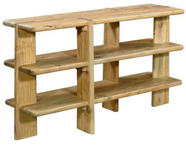 Harvey Wooden Bookshelf – Natural Mango Wood at Online8 Furniture Auckland NZ
