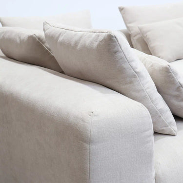 Haven Chaise Sofa (Left-Hand Facing) – Sand at online8 furniture store Auckland