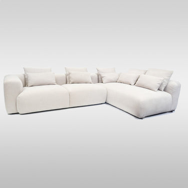 Haven Chaise Sofa (Right-Hand Facing) – Sand at online8 furniture store Auckland
