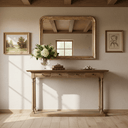 Haven Narrow Console - Reclaimed Oak at Online8 Furniture Auckland NZ