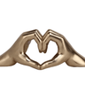 Heart Hands - Bronze at online8 furniture store Auckland