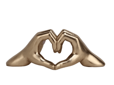 Heart Hands - Bronze at online8 furniture store Auckland