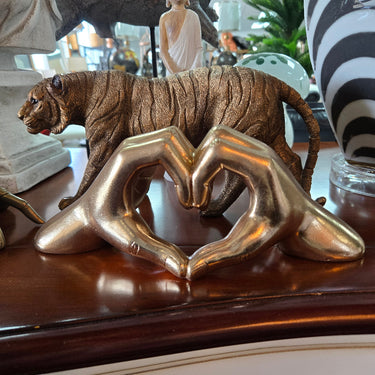Heart Hands - Bronze at online8 furniture store Auckland