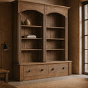 Hearthside Arch Top Bookcase - Reclaimed Elm at Online8 Furniture Auckland NZ
