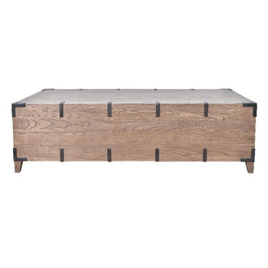 Heirloom Reclaimed Oak Trunk Coffee Table at online8 furniture store Auckland
