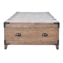 Heirloom Reclaimed Oak Trunk Coffee Table at online8 furniture store Auckland