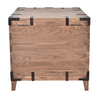 Heirloom Reclaimed Oak Trunk | Side Table | Blanket Chest at online8 furniture store Auckland