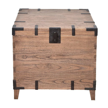 Heirloom Reclaimed Oak Trunk | Side Table | Blanket Chest at online8 furniture store Auckland