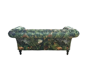 Hereford Chesterfield 2 Seat Sofa - Forest Green at online8 furniture store Auckland